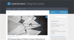 Desktop Screenshot of cyberprawo.org